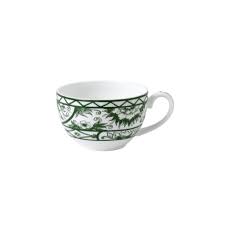 Чашка чайная Royal Crown Derby Victorias Garden Green 250 мл, Белый, Зеленый