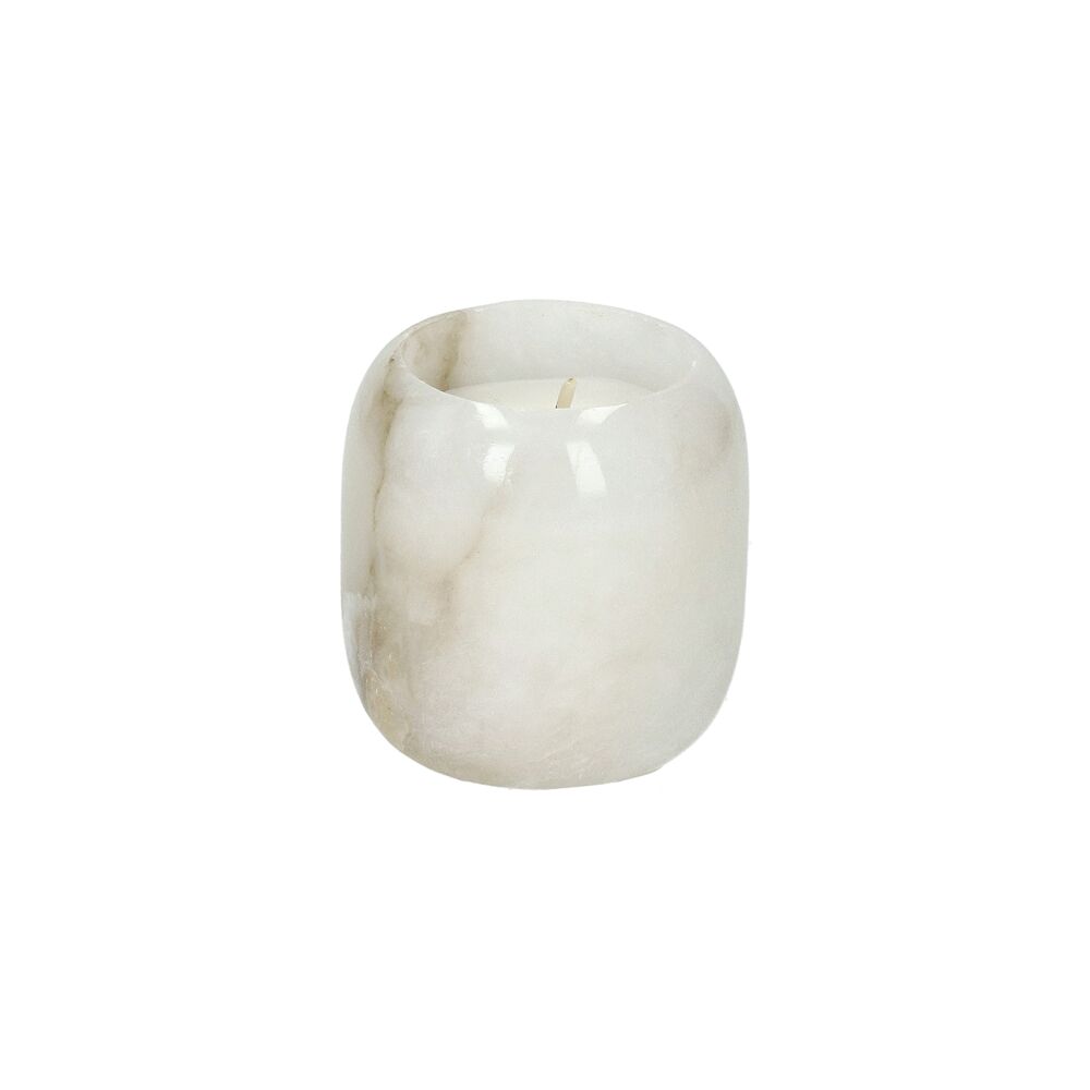 Свеча ароматическая 1 фитилm Pomax Alabaster 6х6 см, Белый
