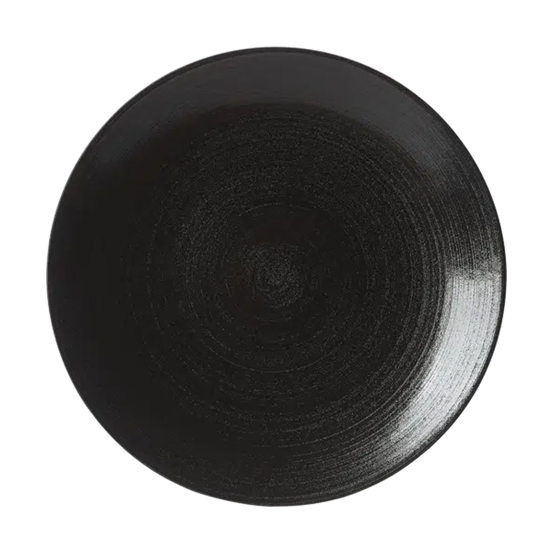 Тарелка десертная Royal Crown Derby Studio Glaze Almost Midnight 21 см, Дымчатый