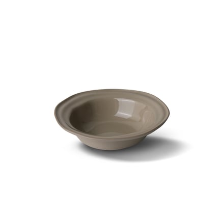 ПОД ЗАКАЗ Тарелка для каши Esma Dereboy Ondina 17x17x4,5 см, Тауп