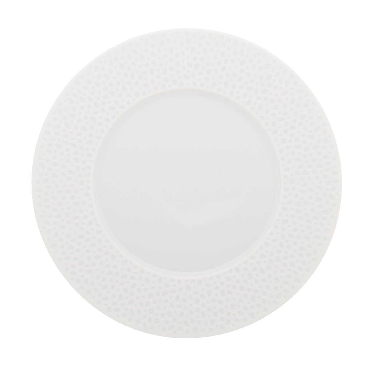 Тарелка десертная Degrenne Collection L - Perles De Rosee Blanches 24 см, Белый