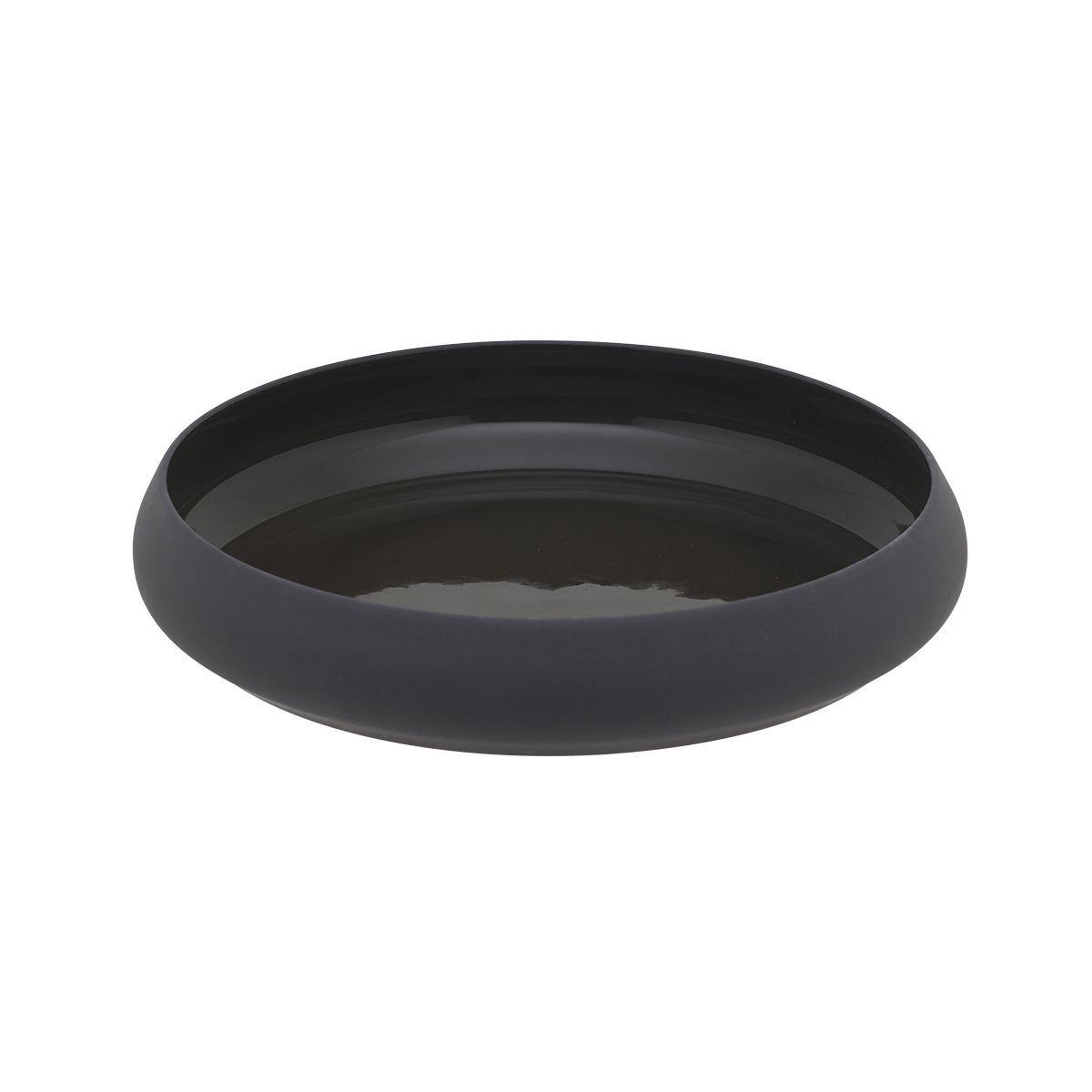 Чаша с закругленными краями Degrenne Gourmet Carbone 1000 мл/21 см, Коричневый темный