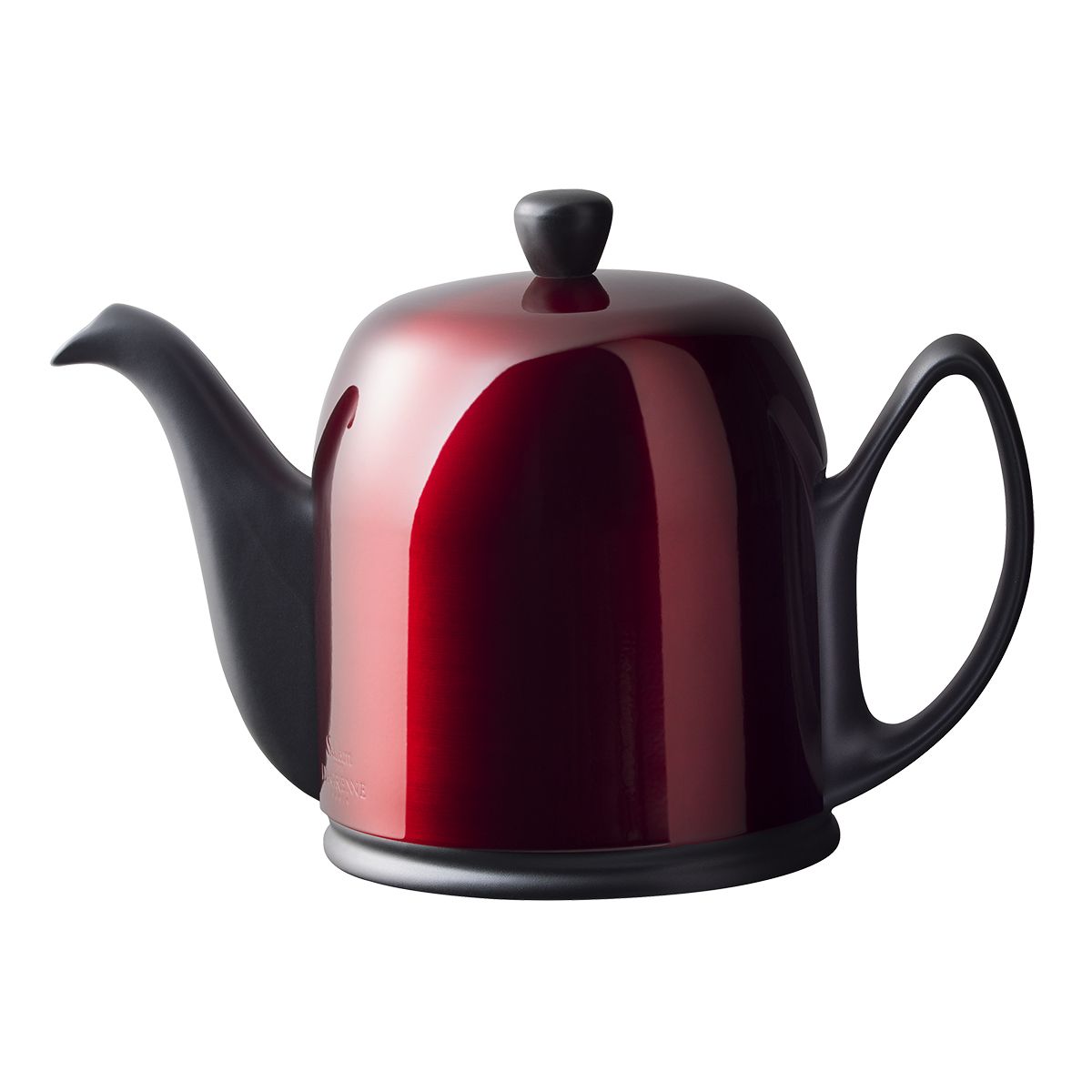 Чайник на 6 чашек Degrenne Salam Pomme D'Amour 1000 мл, Черный, Красный
