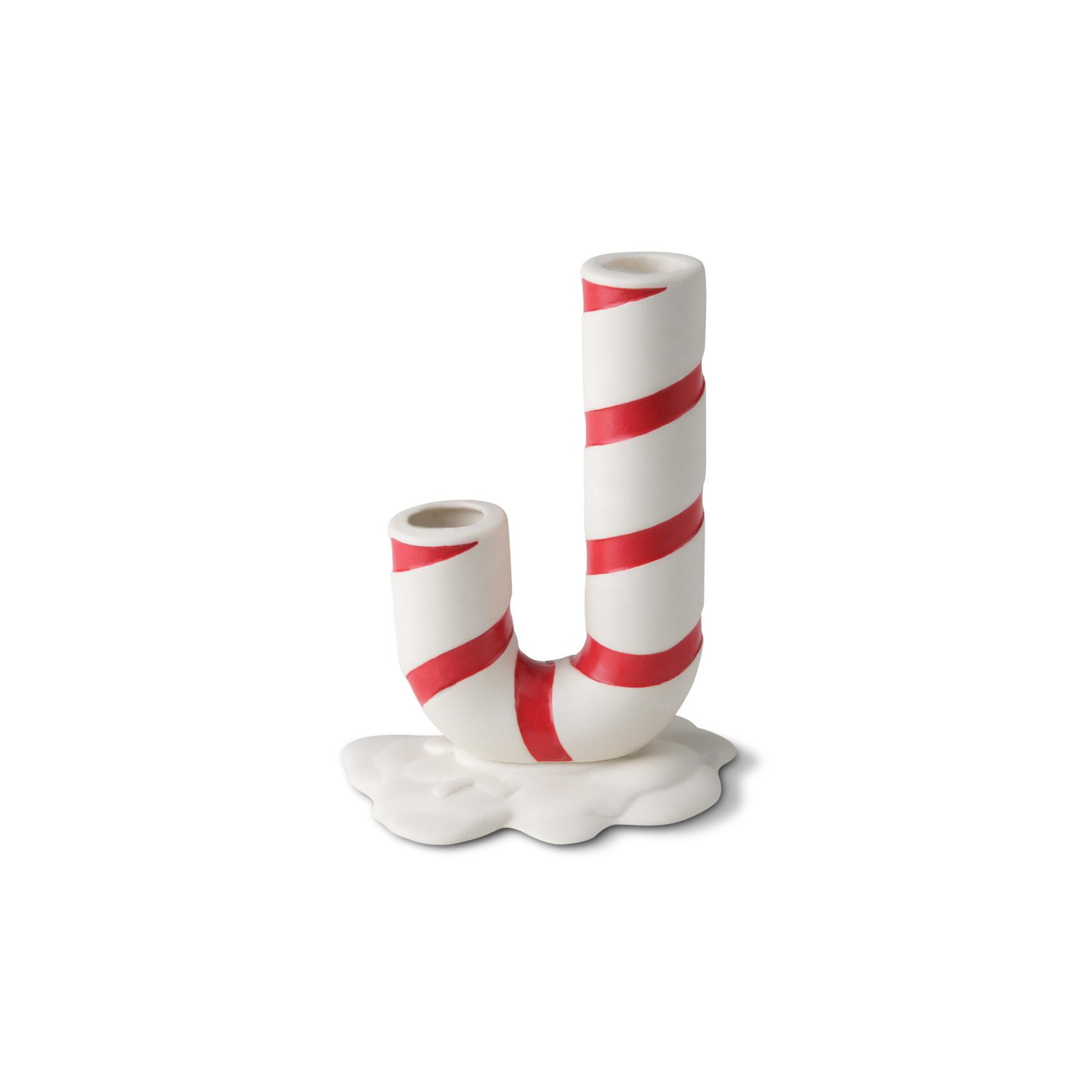Подсвечник Candy Cane Esma Dereboy Chess, Красный