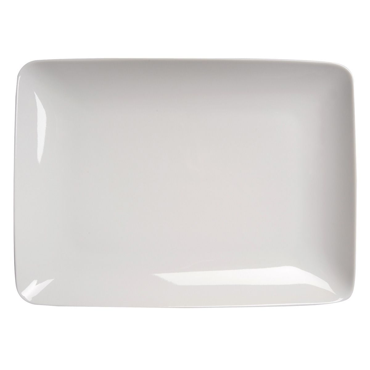 Тарелка сервировочная Degrenne Modulo Blanc 30х22 см, Белый