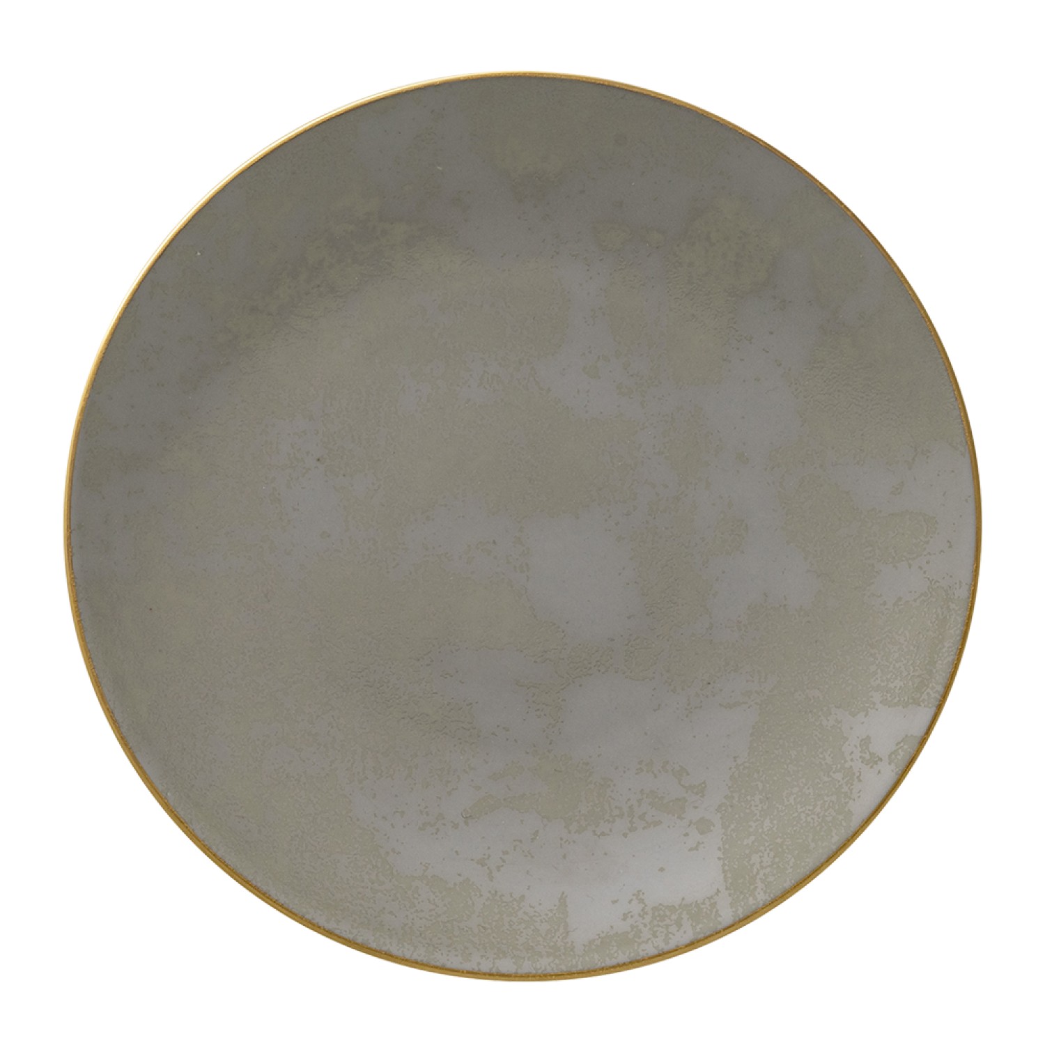 Тарелка десертная Royal Crown Derby Crushed Velvet Grey 21 см, Серый