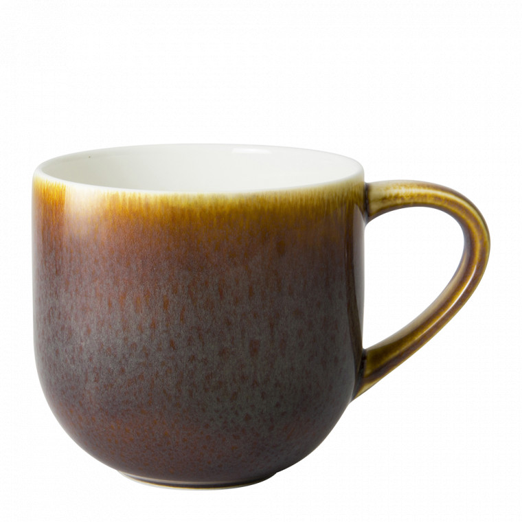 Кружка Royal Crown Derby Art Glaze Flamed Caramel 340 мл, Карамель