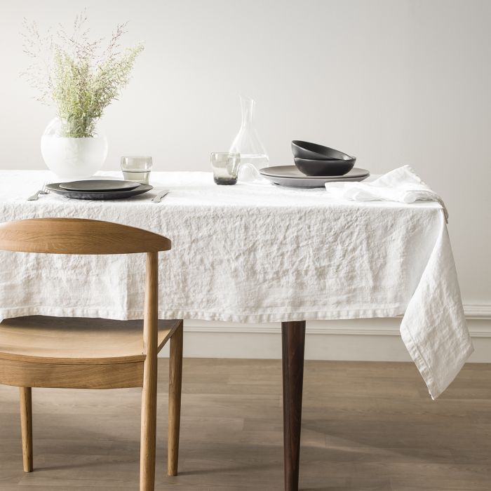 Скатерть Degrenne Degrenne Maison Linge De Table Lin Blanc 170х250 см, Белый