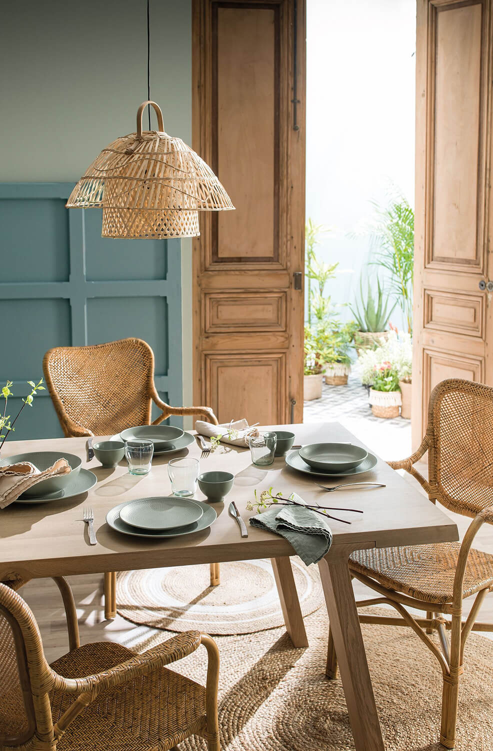 Посуда в стиле прованс 10