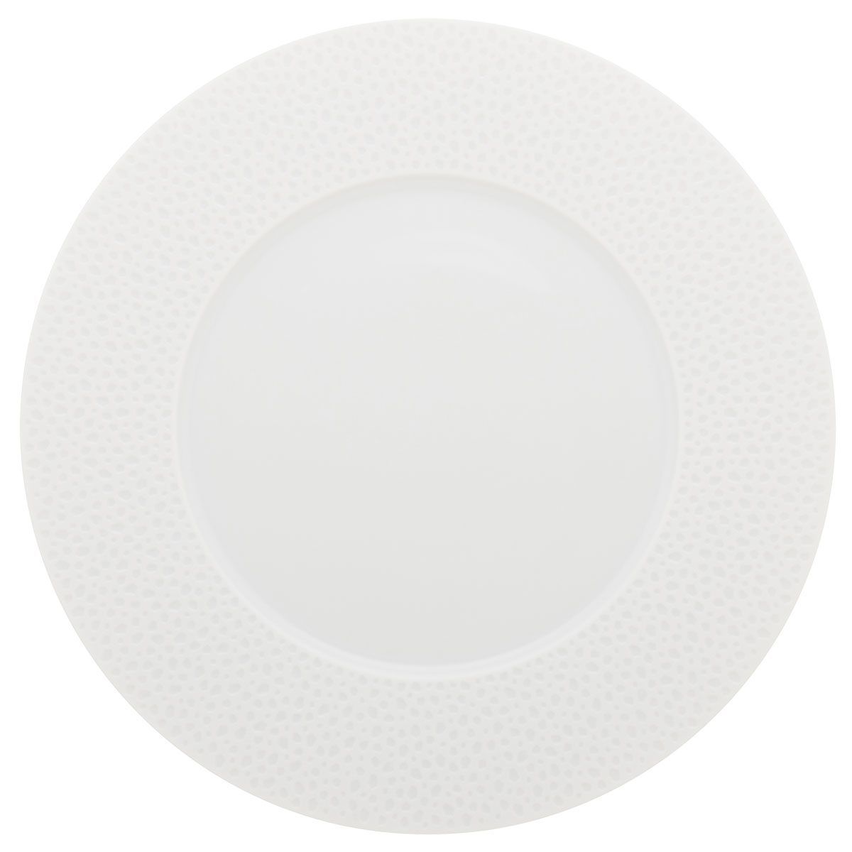 Тарелка обеденная Degrenne Collection L - Perles De Rosee Blanches 32 см, Белый