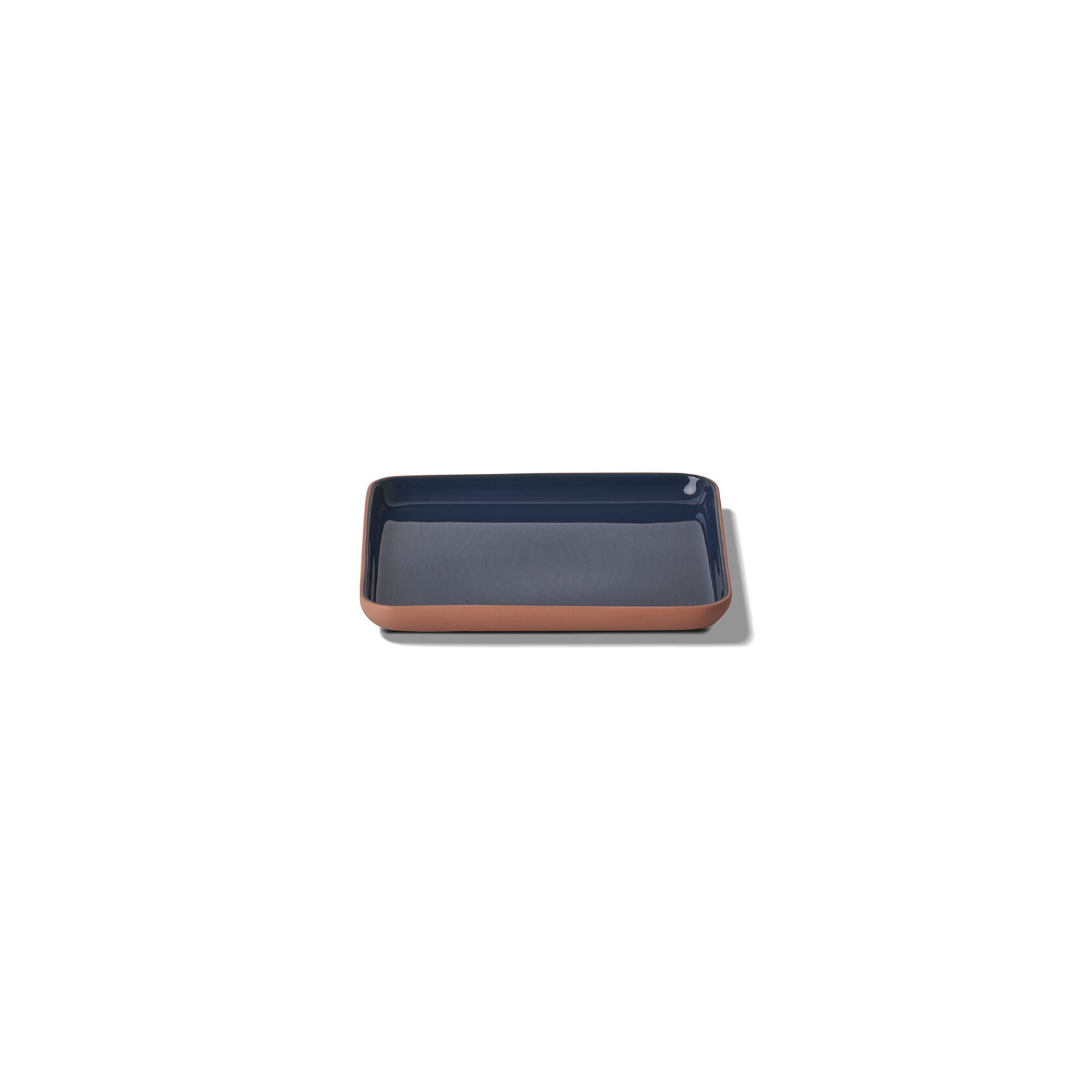 Тарелка квадратная Esma Dereboy Square 13x13x1,2 см, Коралл, Океан