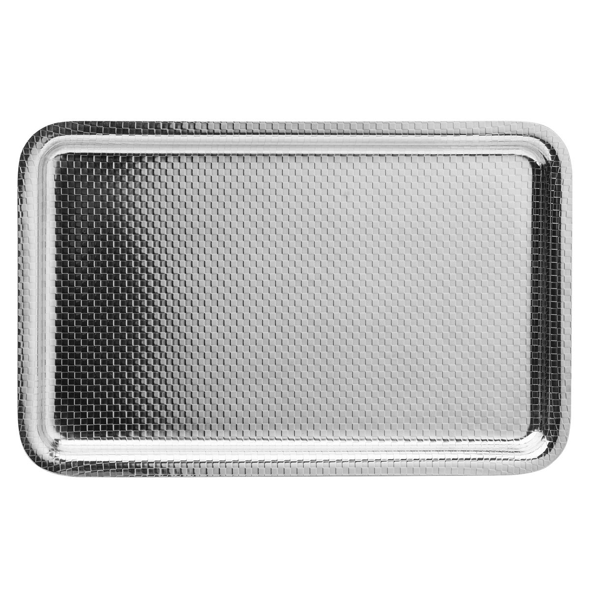Поднос Degrenne Newport Cubique Plateaux 22х14 см, Серебряный