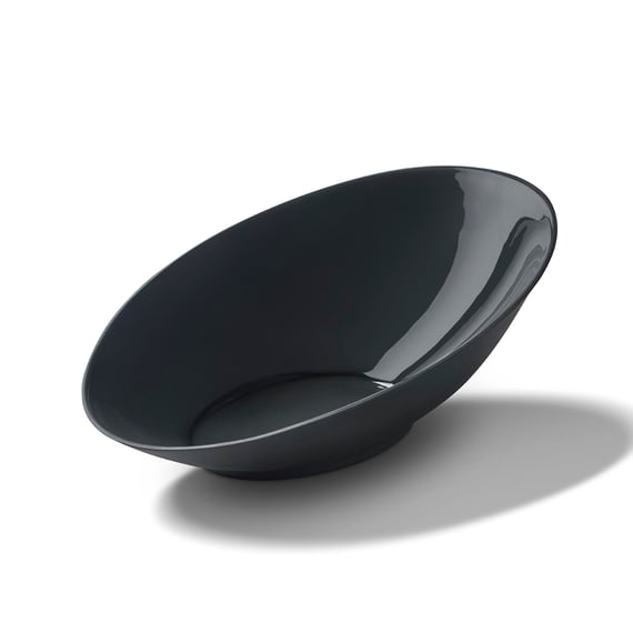 Чаша Esma Dereboy Ellipse 31х11 см, Графит    