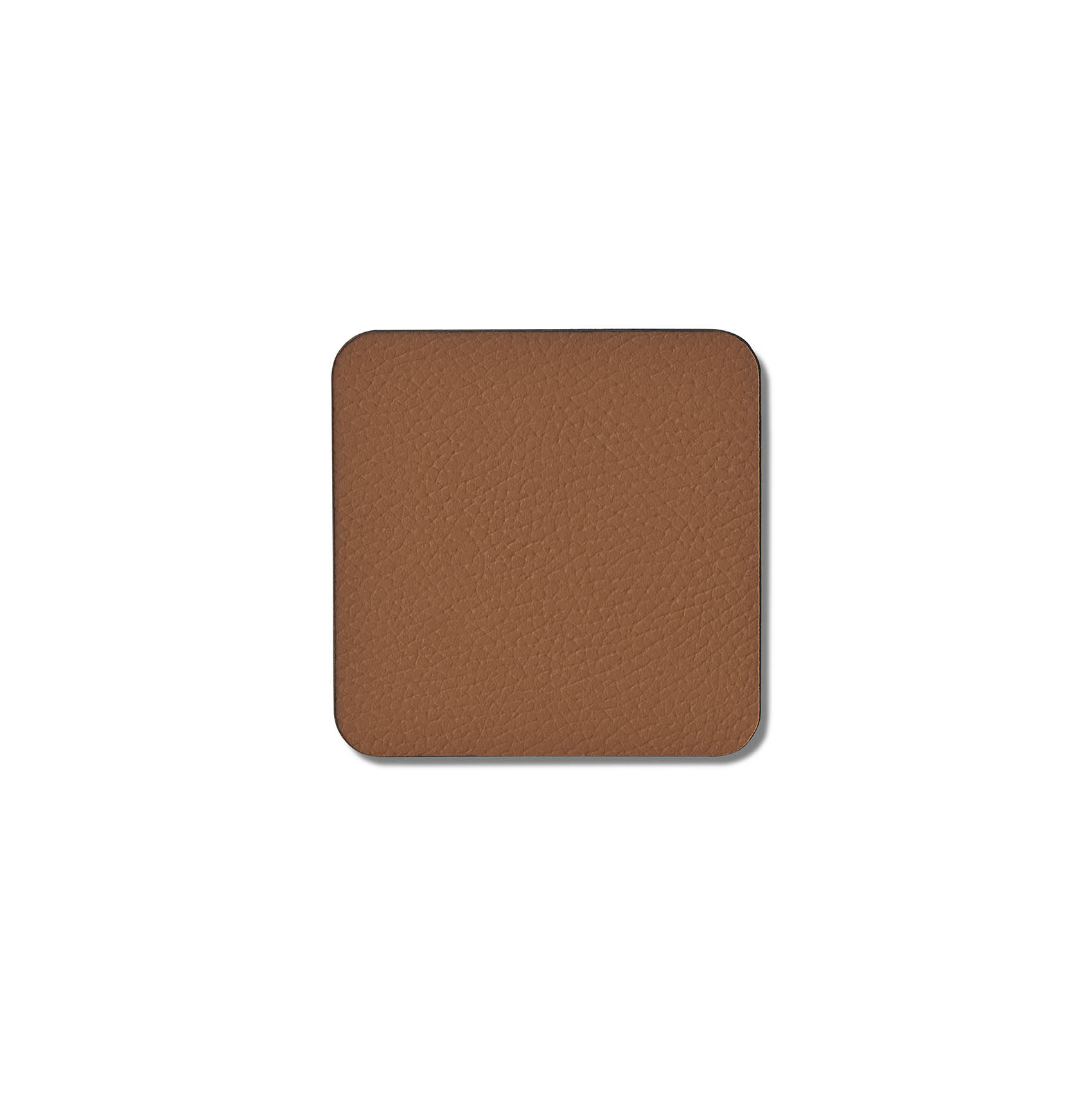 Подставка под кружку квадратная Esma Dereboy Table Mat 10х10х0,3см,, Рыжевато-коричневый