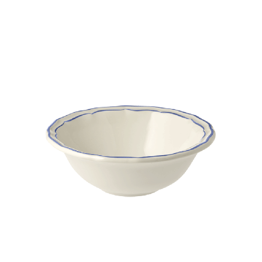 Салатник Gien Les Filets Bleu 630 мл/17,8 см, Белый, Голубой, Набор 2 шт.