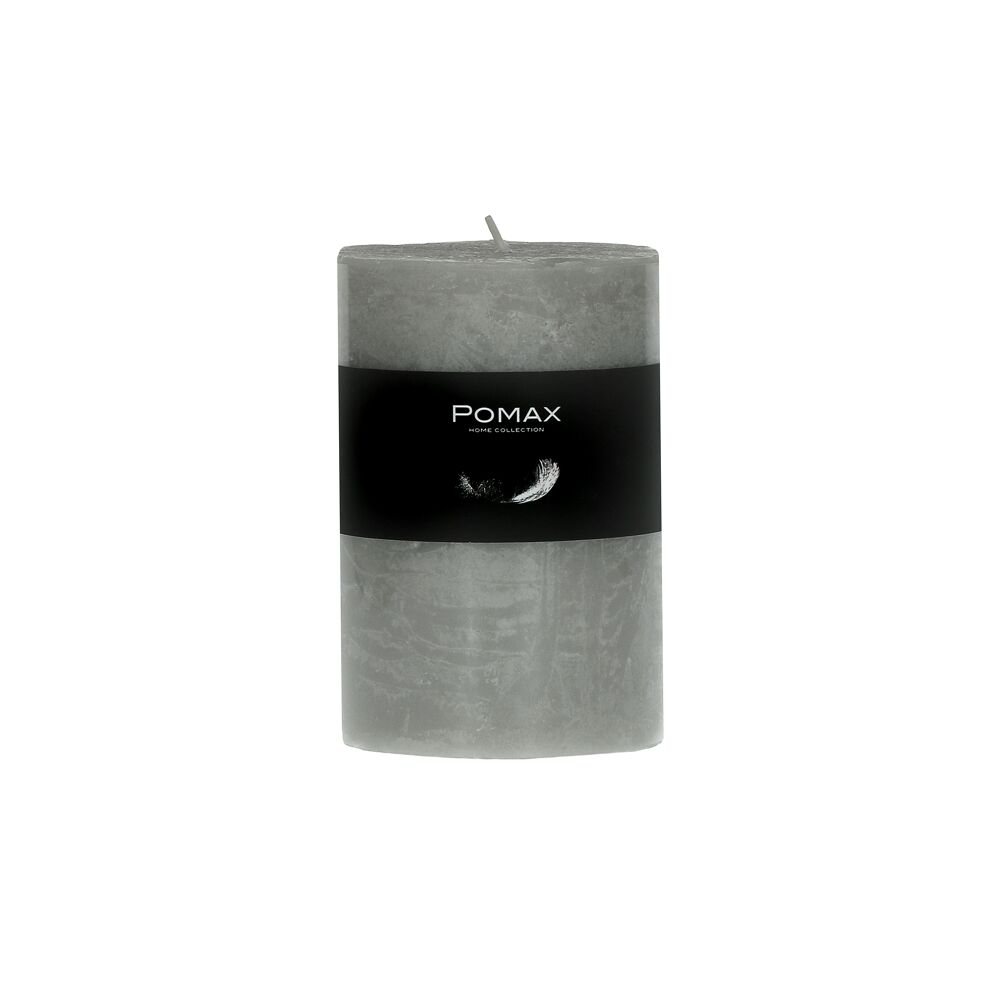 Свеча Pomax 7х10 см, Серый