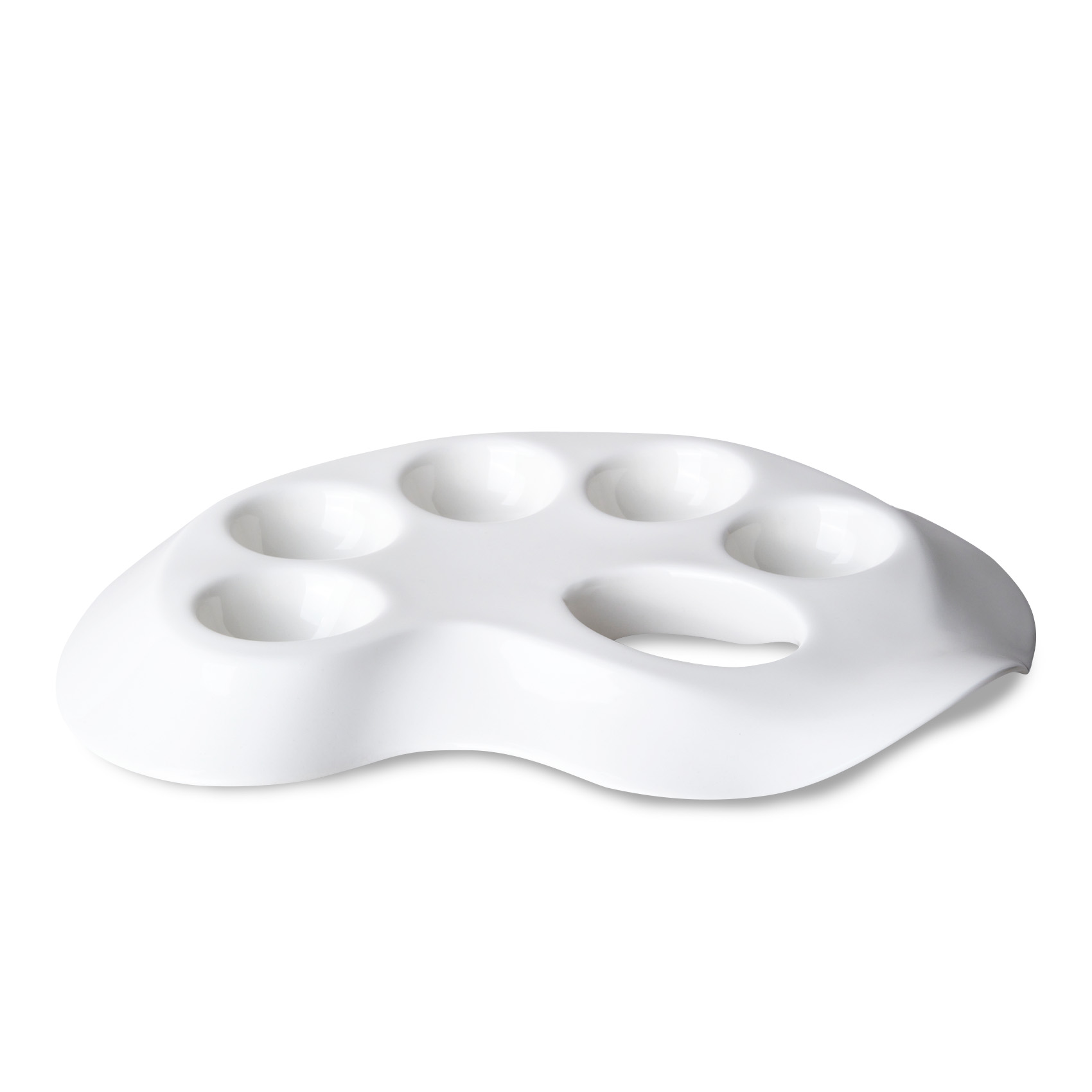 Блюдо Palette Point Esma Dereboy Signature 33,5x27x3 см, Белый