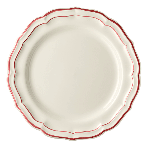 assiette-plate-rouge