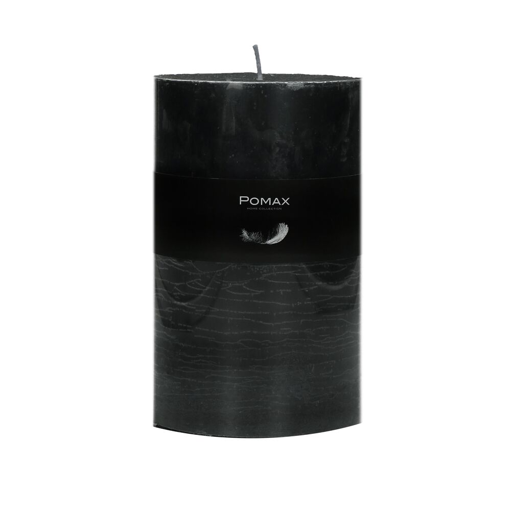 Свеча Pomax Candle 10х15 см, Черный