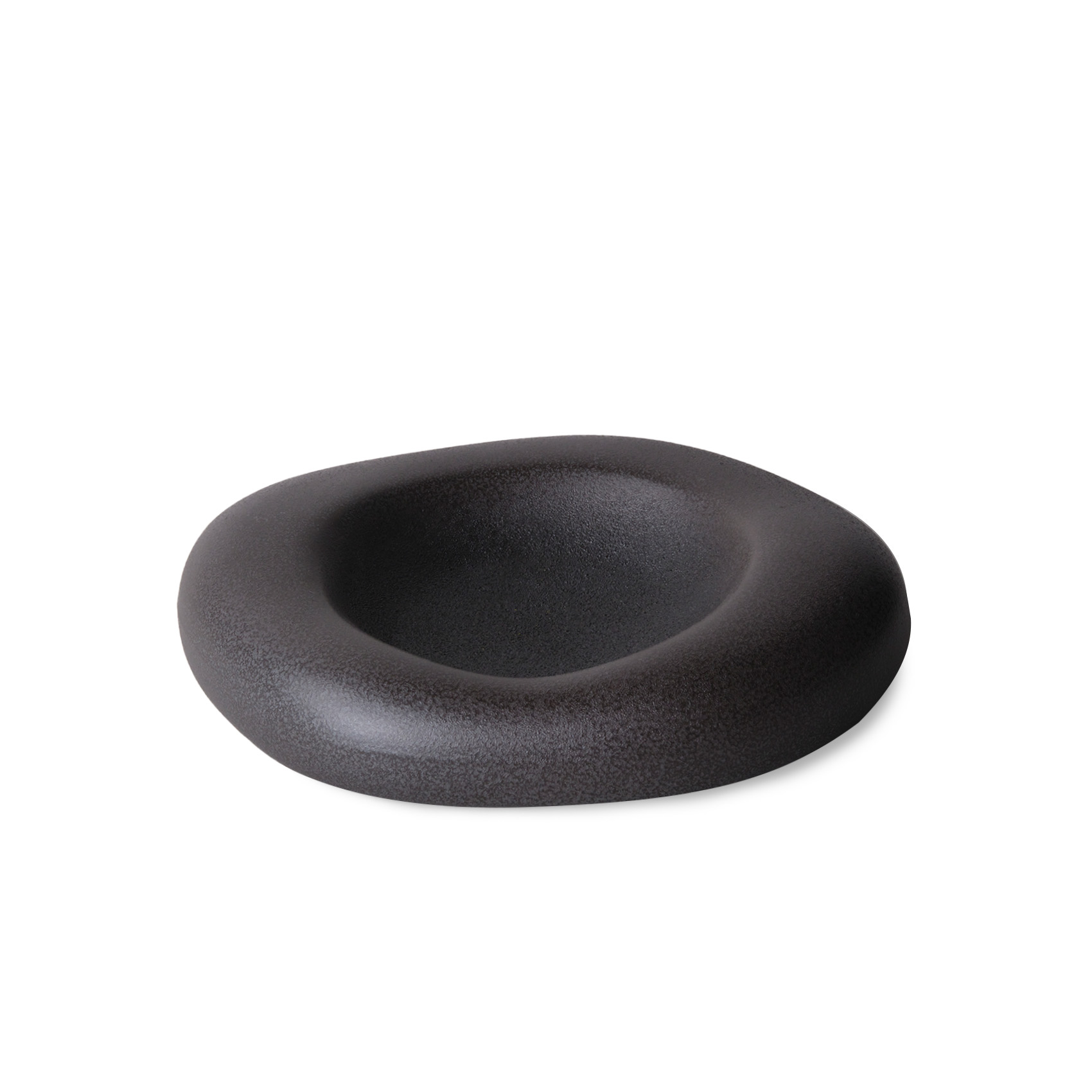 Тарелка Aura Esma Dereboy Signature 22x19x4 см, Черный