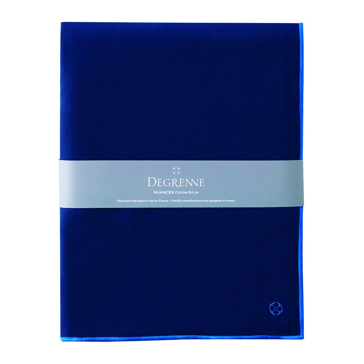 Скатерть Degrenne Nuances Coton & Lin Blue Nuit 180 х 250 см, Синий