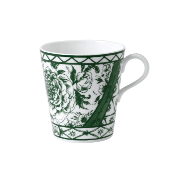 Кружка Royal Crown Derby Victorias Green 280мл, Белый Зеленый
