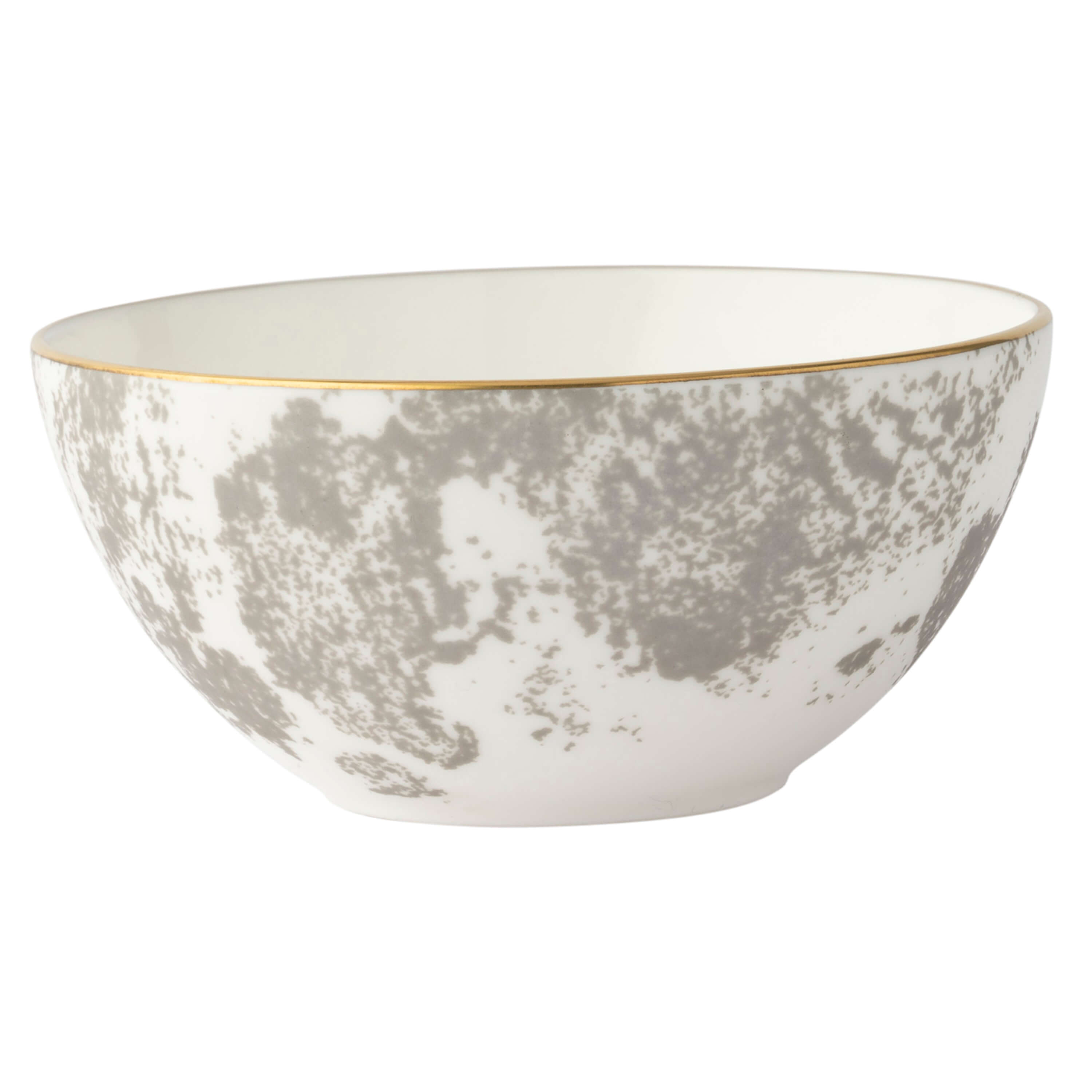 Чаша Royal Crown Derby Crushed Velvet Grey 14,5 см, Серый