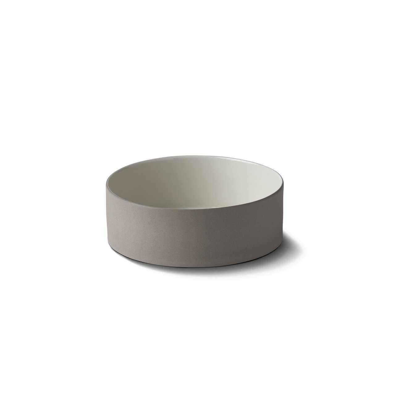 Пиала Esma Dereboy Cylinder 15x5 см, Тауп, Айвори