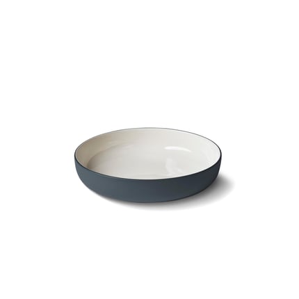 Салатник Esma Dereboy Capsule 18х18х3,5, Графит, Айвори