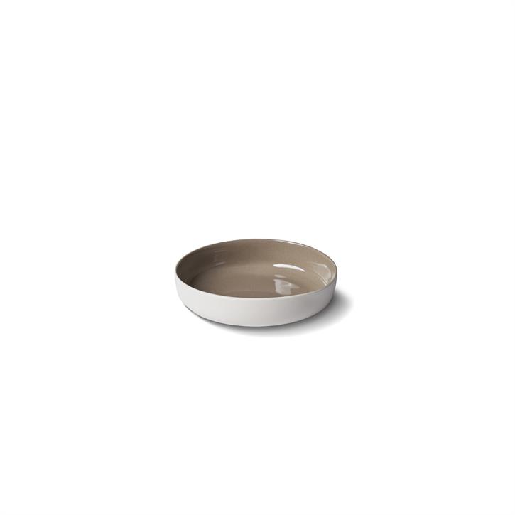 Салатник большой Esma Dereboy Capsule 11,5х11,5х2,7см, Айвори, Тауп