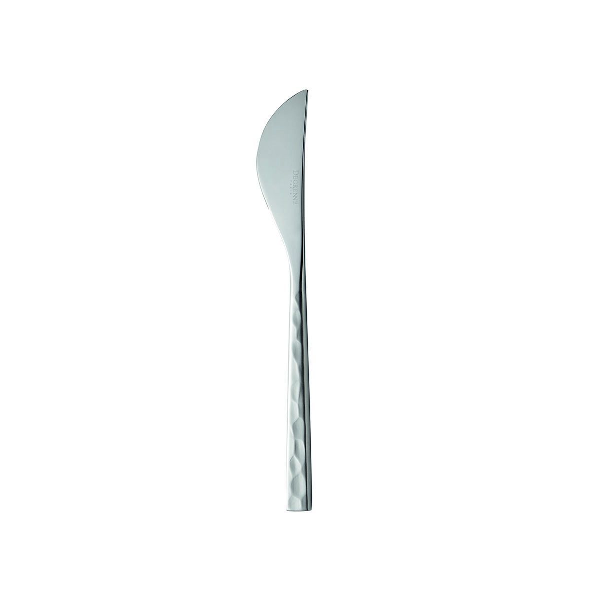 Нож для масла Degrenne Fuse Martele 16,5 см, Серебряный