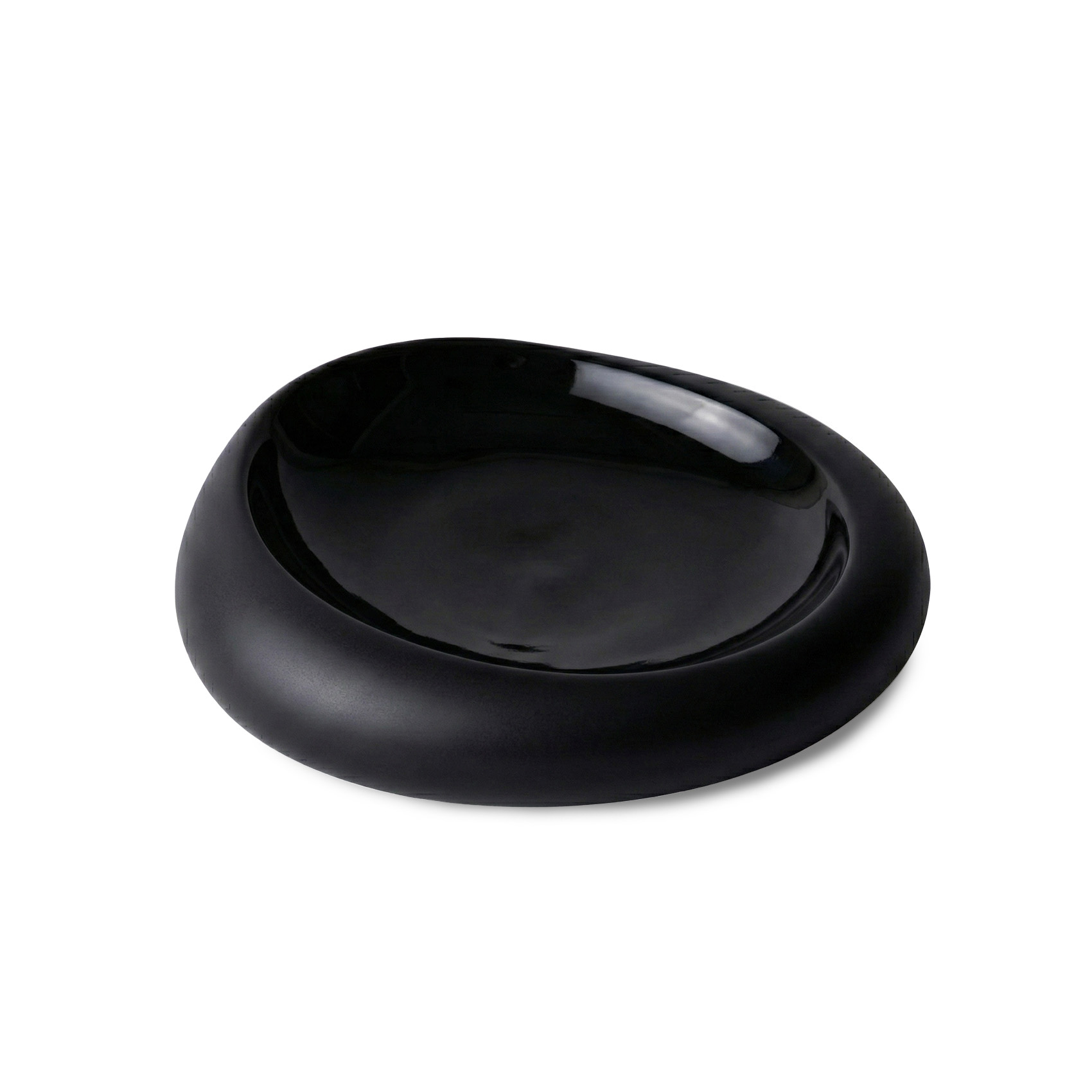 Тарелка Contour Esma Dereboy Signature 24,5x22x7,5 см, Черный