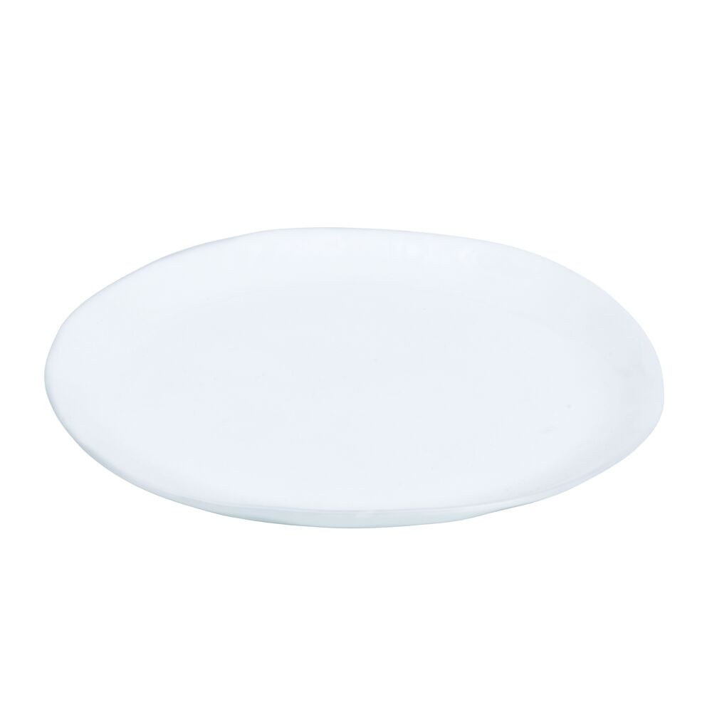 Тарелка десертная Porcelino White овальная Pomax Porcelino Wheit 23х19 см, Белый