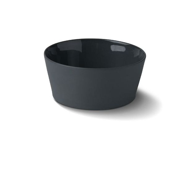 Соусник широкий Esma Dereboy Tube Conic 6x3 см, Графит   