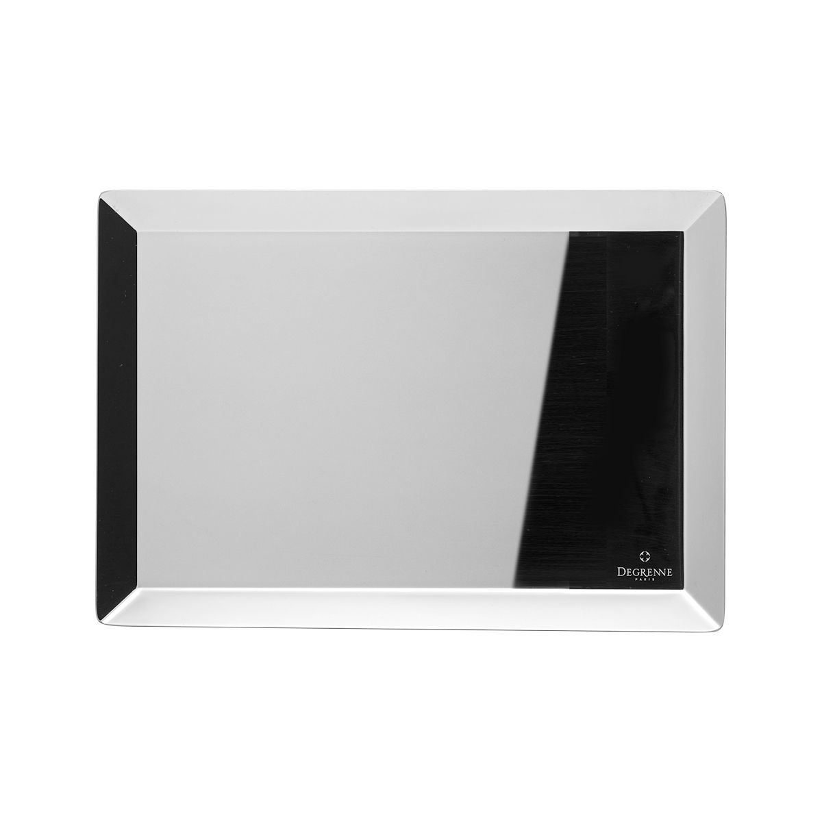 Поднос прямоугольный Degrenne Normandy Miroir 26x18, Серебряный