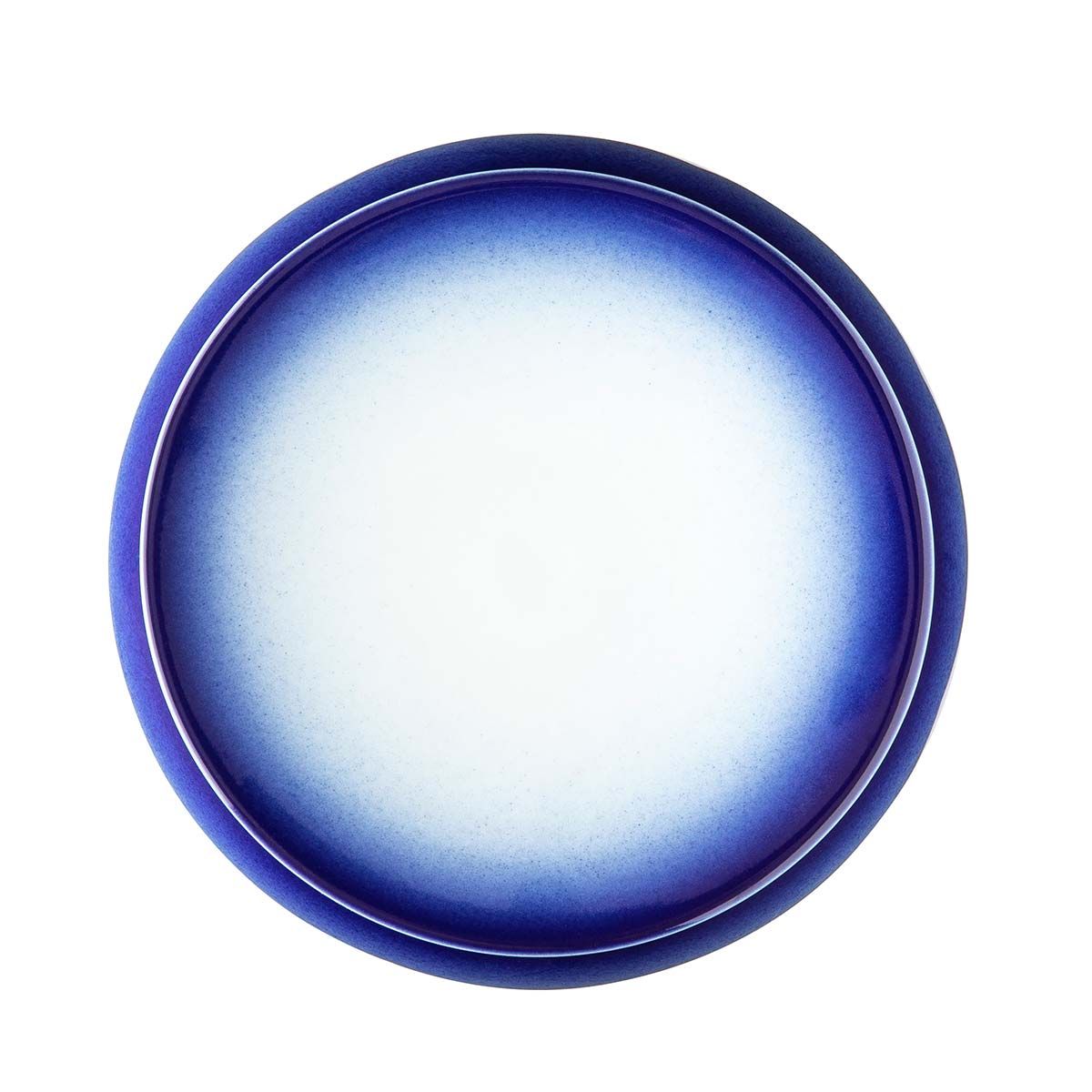 Тарелка-крышка Degrenne Blue Shades Halo 12,5 см, Синий, Белый