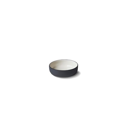Соусник Esma Dereboy Capsule 8х8х2,7см, Графит, Айвори