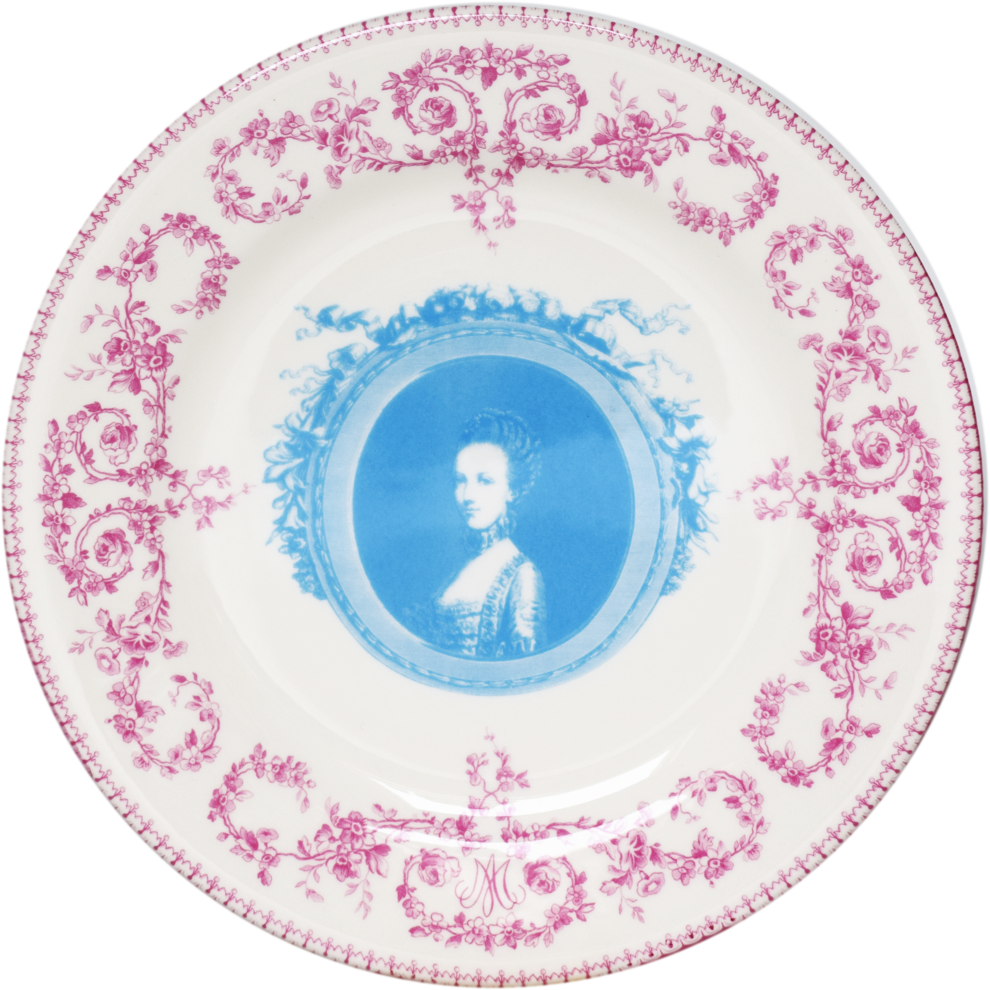 Тарелка десертная Gien Marie-Antoinette 22,0 см, Мульти