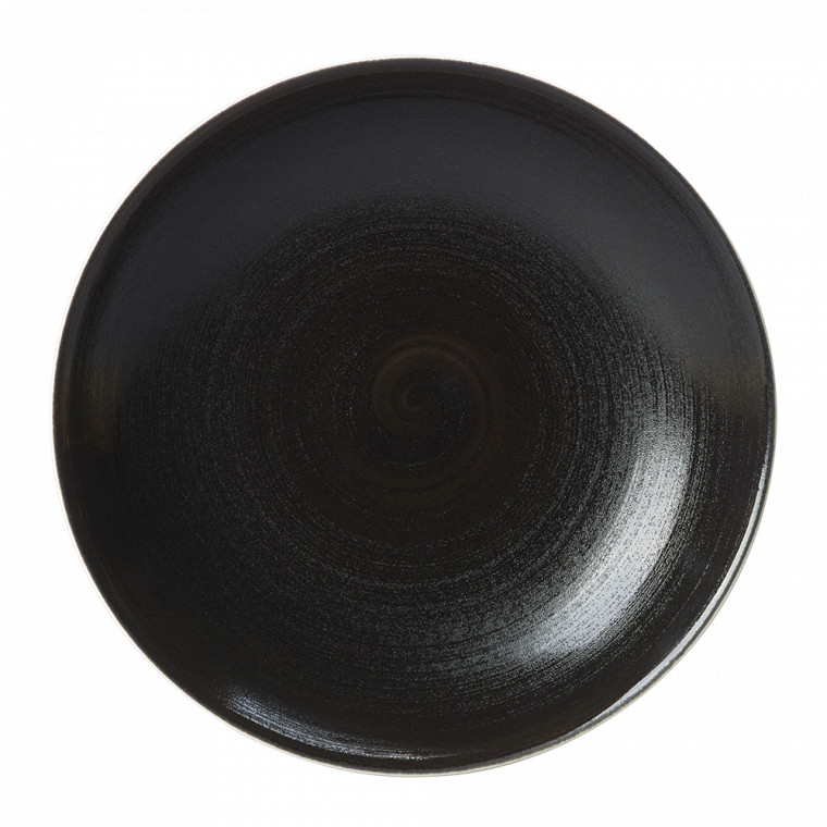 Тарелка для супа Royal Crown Derby Studio Glaze Almost Midnight 22,5 см, Дымчатый