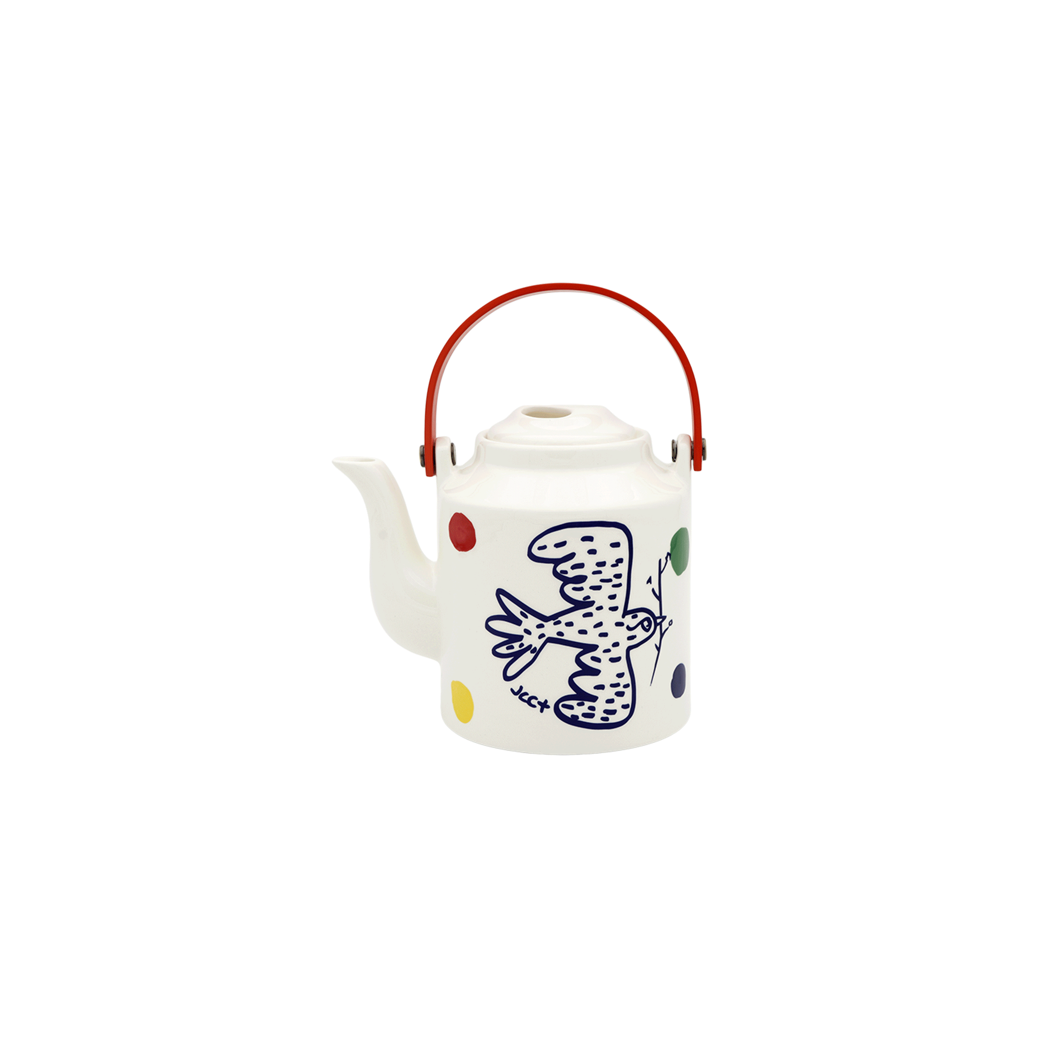 Чайник Gien Larchipel Sentimental 900 мл, Белый, Синий, Разноцветный