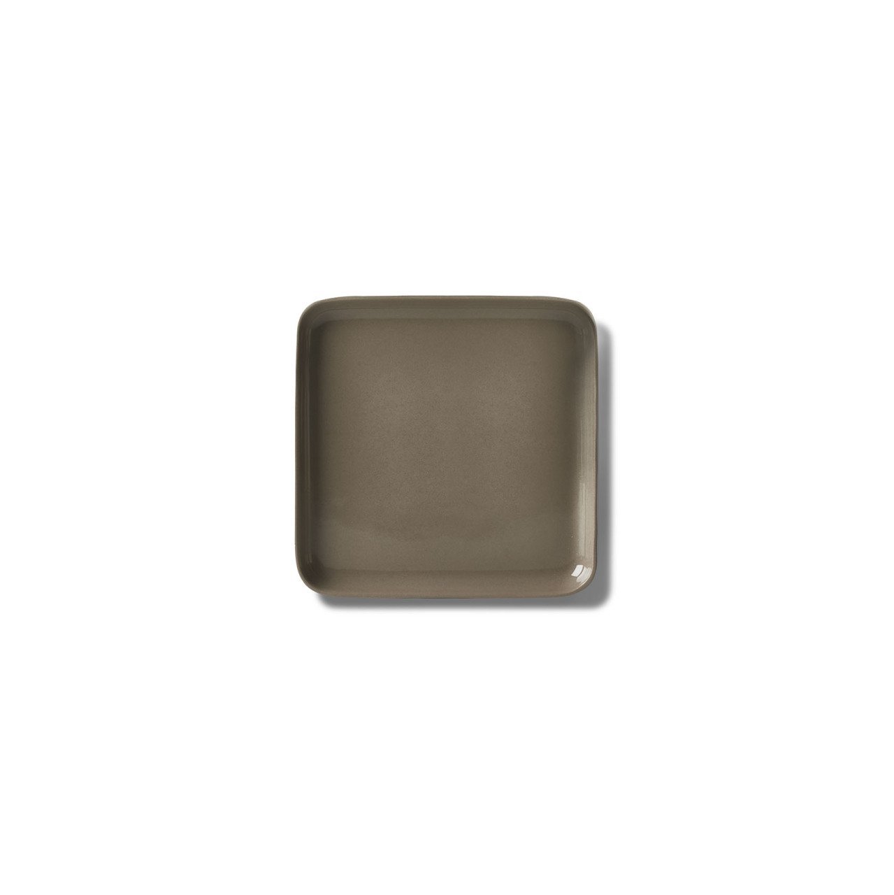 Тарелка для хлеба квадратная Esma Dereboy Square 13x13x1,2 см, Тауп   