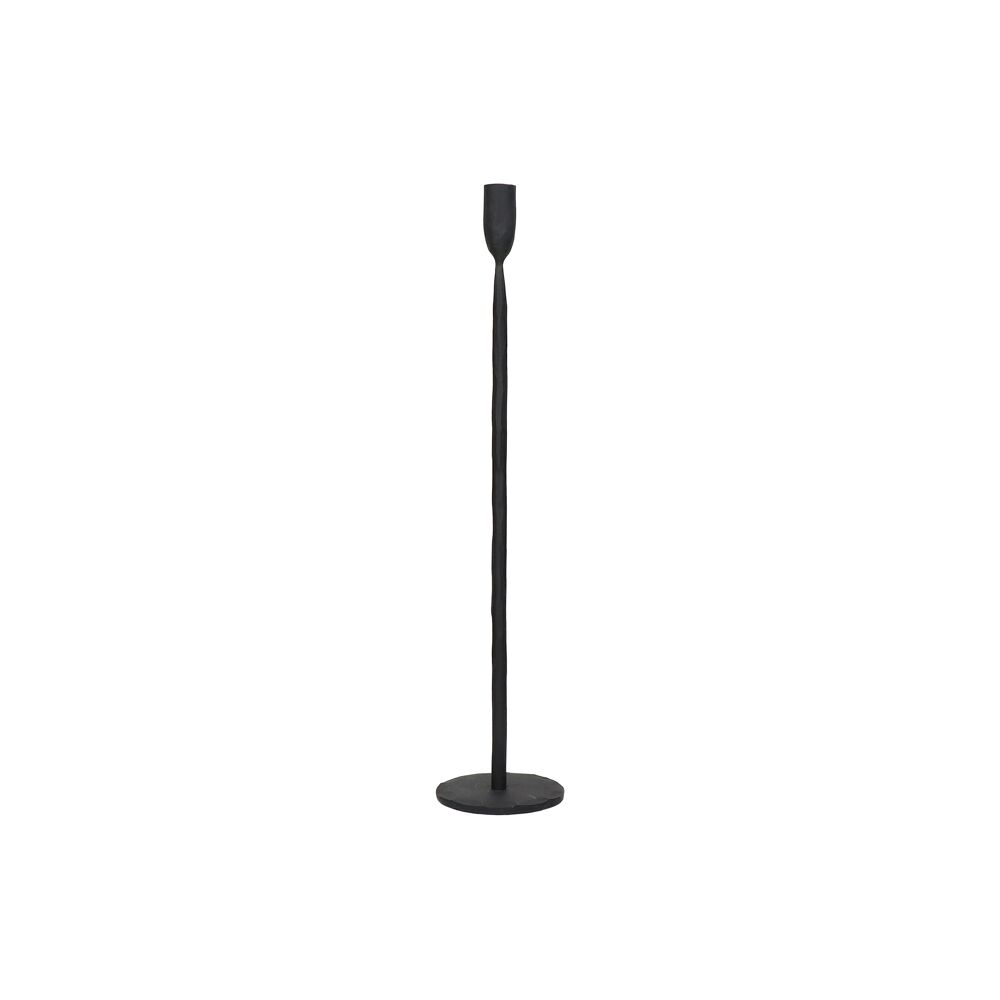Подсвечник металлический Pomax Lizzie 10,5х50 см, Черный