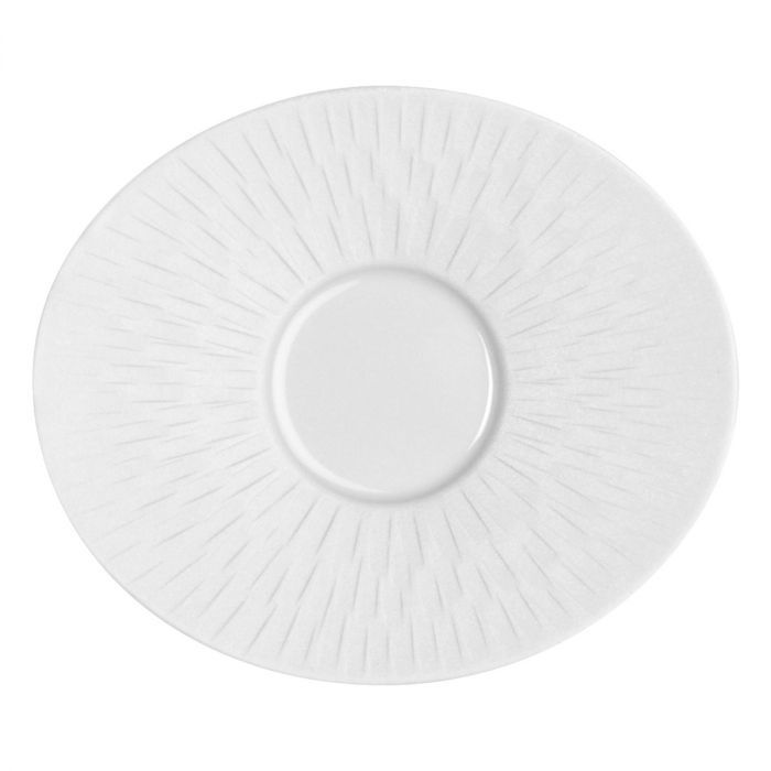 Блюдце Degrenne Boreal Satin 14х12 см, Белый