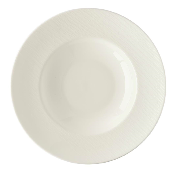 Тарелка-шляпа Royal Crown Derby Bark White 27 см/310мл, Белый