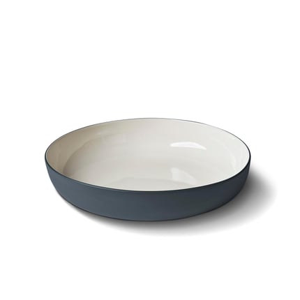 Салатник Esma Dereboy Capsule 24х24х4,5см Айвори, Графит