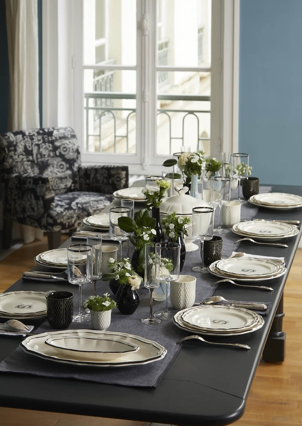 Сервировка стола к 8 марта 6